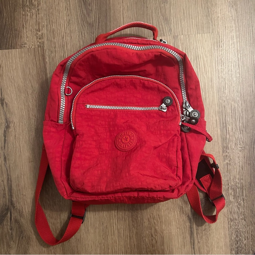 Red Kipling Mini Backpack